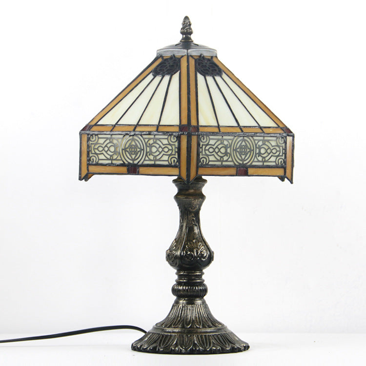 Alloy Glass Table Lamp