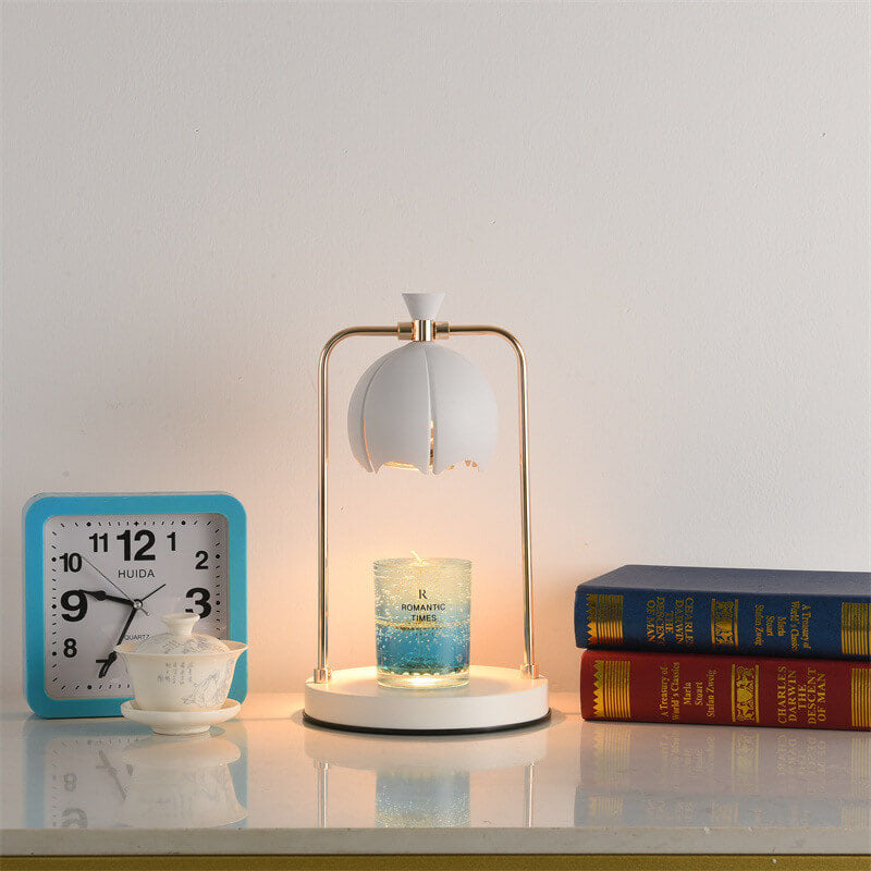 Orchid Metal Aromatherapy Melting Table Lamp