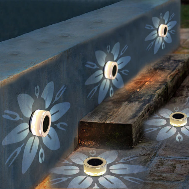 Round Acrylic Outdoor Light