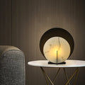 Double Discs Marble Iron Table Lamp