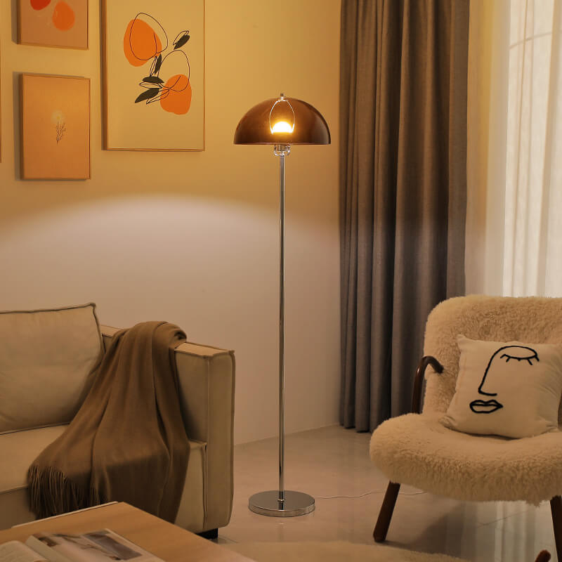 Nordic Vintage Acrylic Clear Floor Lamp