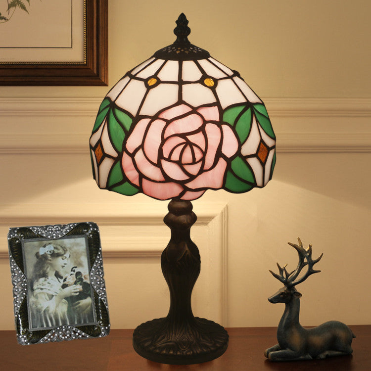 Dome Rose Zinc Alloy Table Lamp