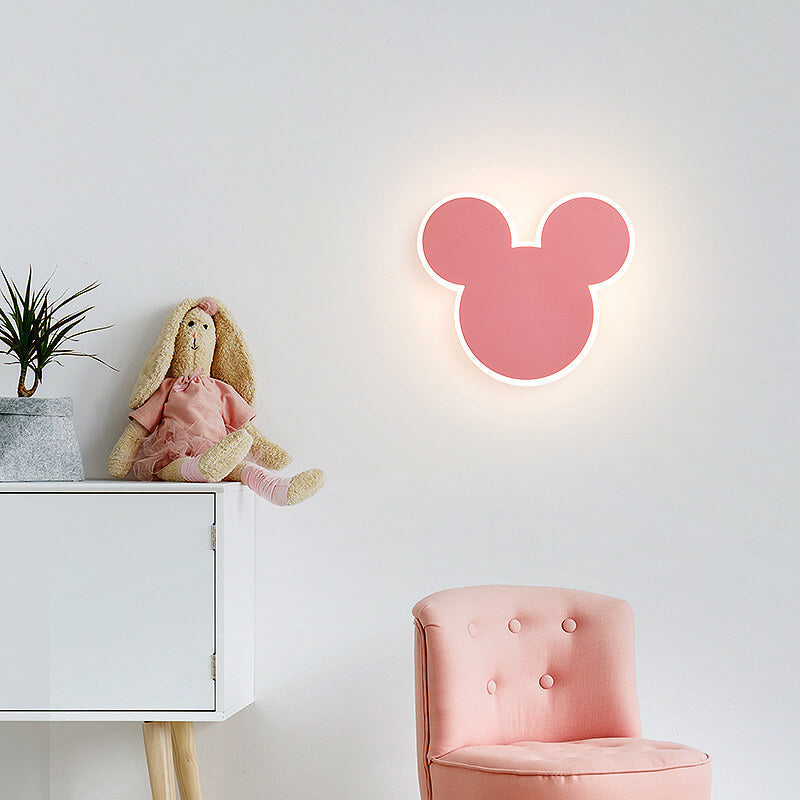 Cartoon Mouse Rabbit Wall Lamp