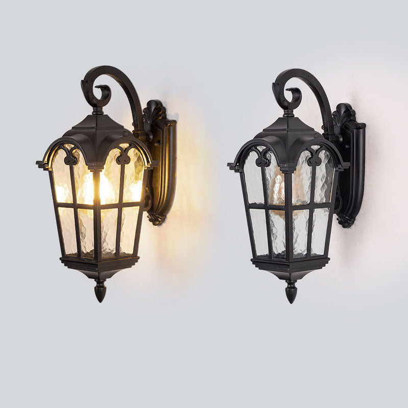 Quadrilateral Window Shape Aluminum Outdoor Light