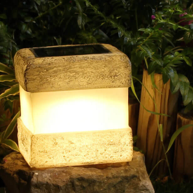 Simulation Stone Design Garden Outdoor Light