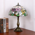 Morning Glory Stained Glass Table Lamp