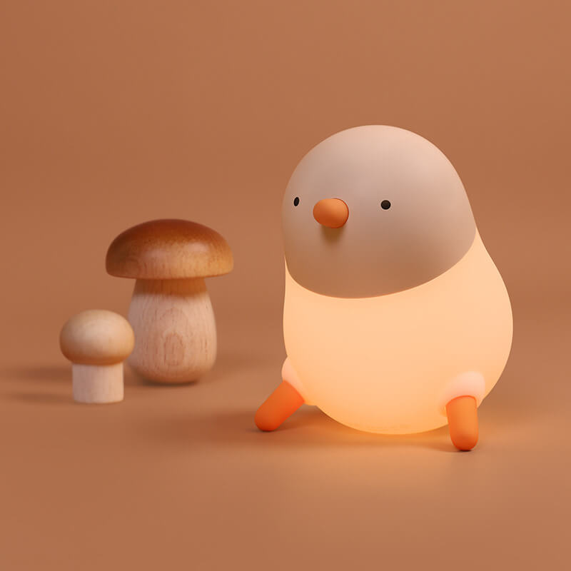 Cartoon Chick Silicone Night Table Lamp