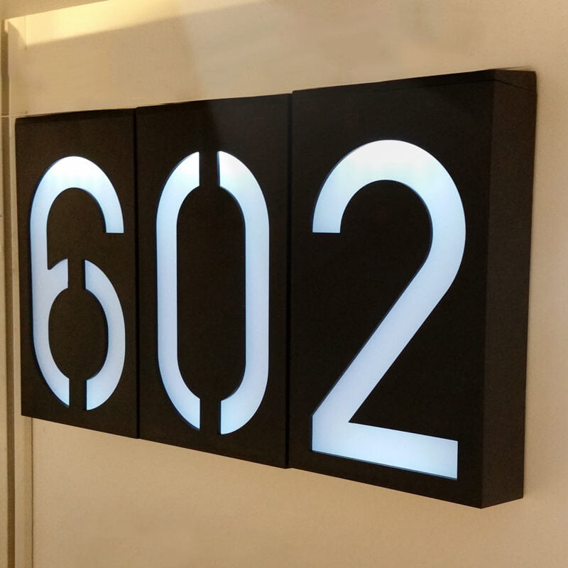Door Sign Digital RGB Outdoor Light