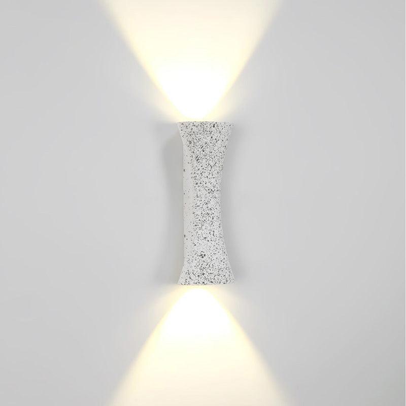 Rectangle Upper Lower Illuminated Outdoor Light