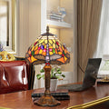 Mushroom Resin Glass Bedroom Table Lamp