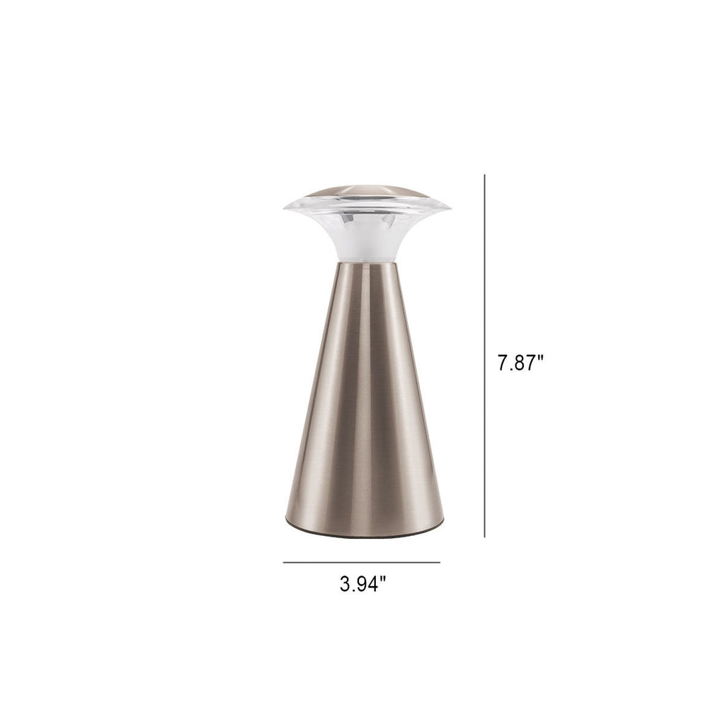 Mushroom Acrylic Column Table Lamp