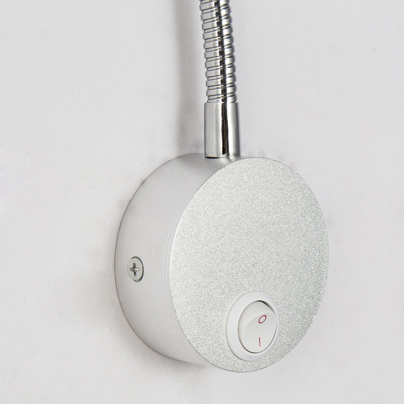Aluminum PC Strip Bedside Wall Lamp