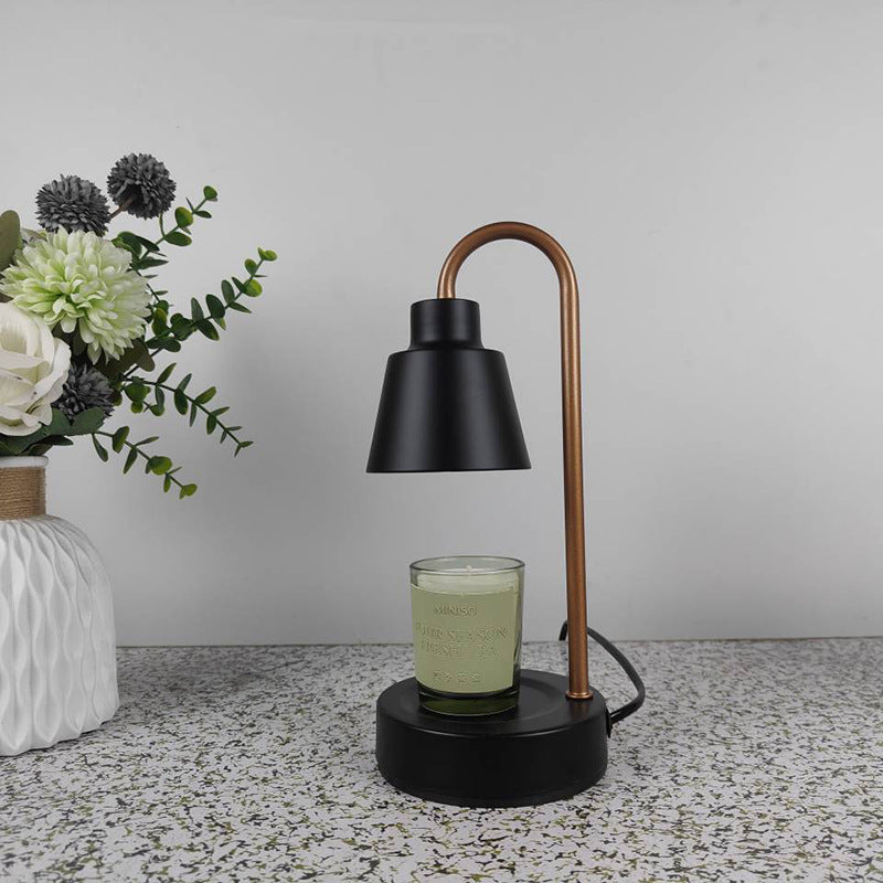 Iron Round Melting Wax Table Lamp