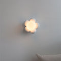 Flowers Shape Glass Ceramic Wall Lamp
