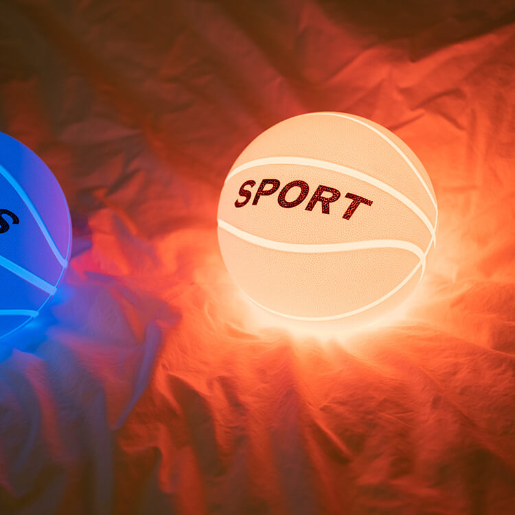 Basketball Silicone Night Charging Table Lamp