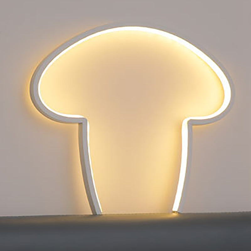 Line Mushroom Aluminum Silicone Table Lamp