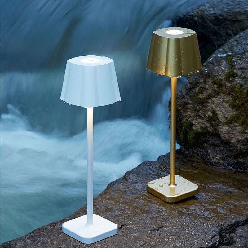 Metal Mushroom Bedroom Table Lamp