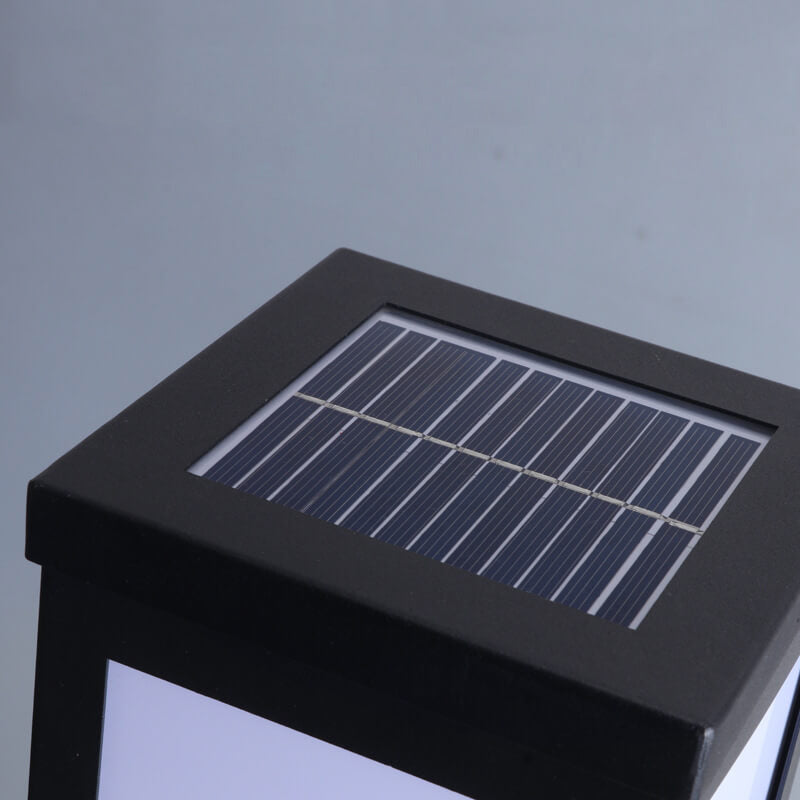 Modern Solar Lawn Square Outdoor Light