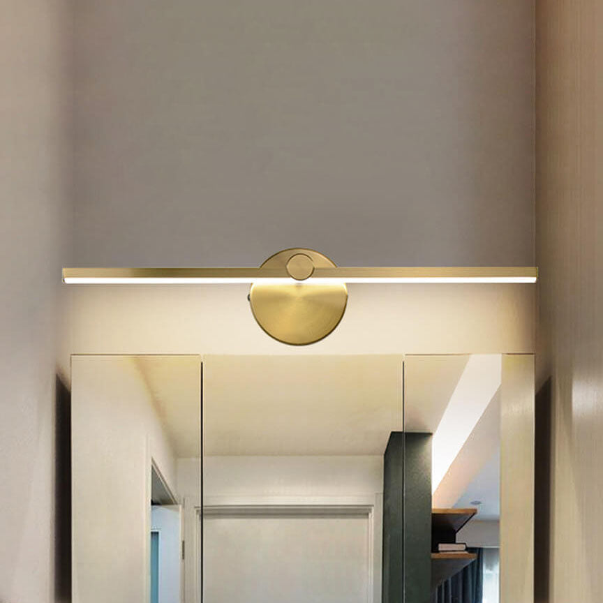 Aluminum Long Bar Switch Wall Lamp
