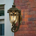Lace Goblet Aluminum Glass Outdoor Light