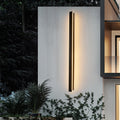 Long Rectangular Aluminum Acrylic Outdoor Light