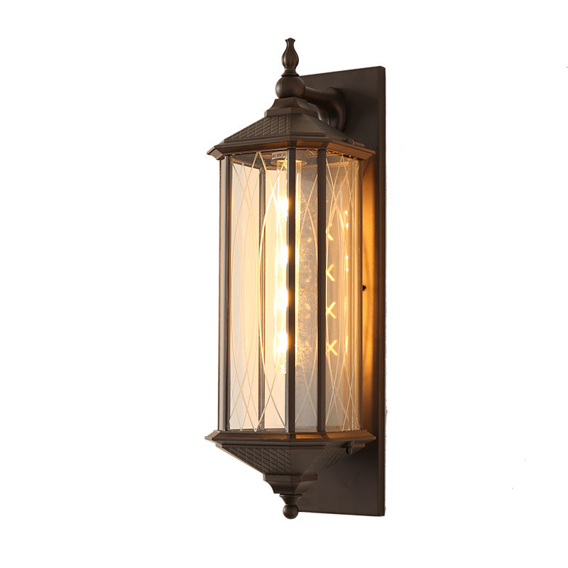 Transparent Cage Outdoor Light