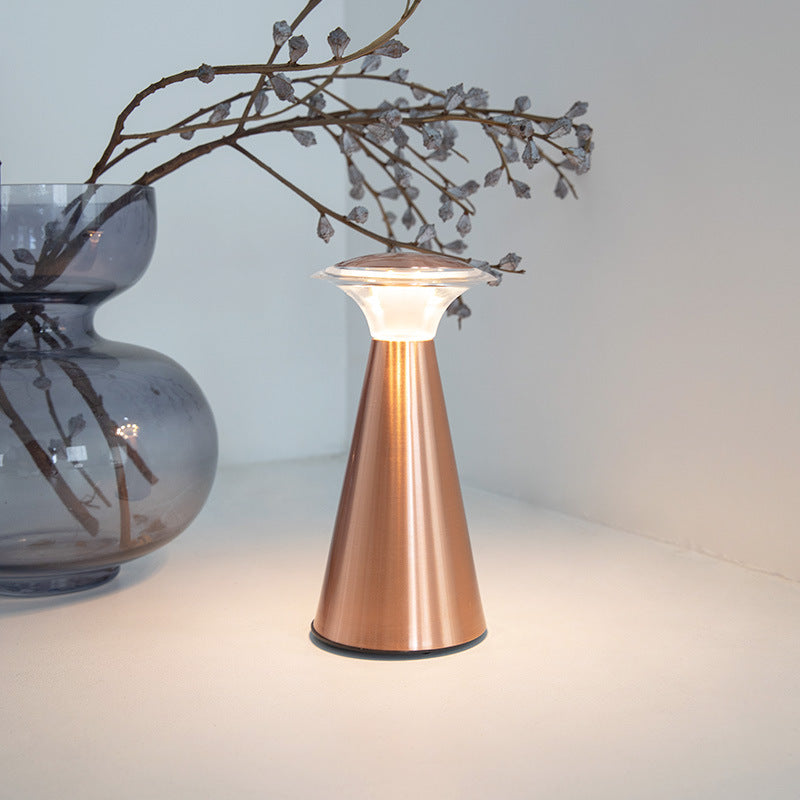 Mushroom Acrylic Column Table Lamp
