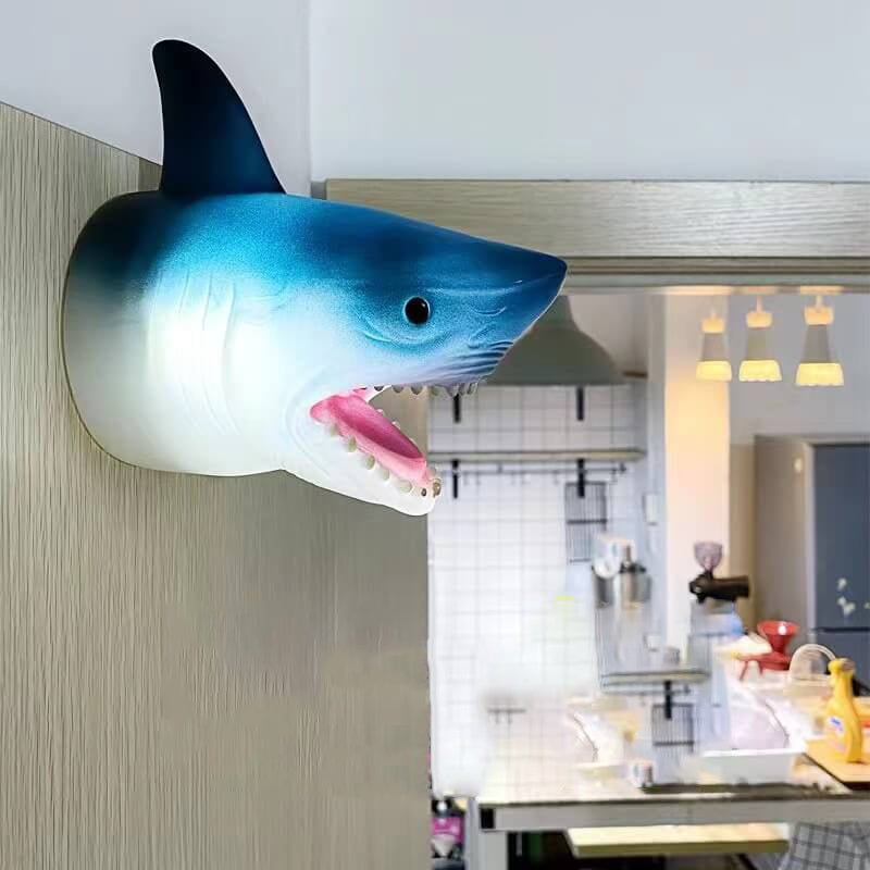 Shark Silicone Pat Night Table Lamp