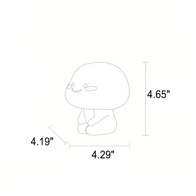 Cartoon Smart Moly Silicone Table Lamp