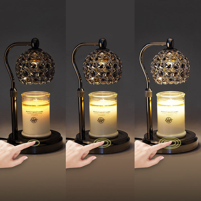 Rotatable Metal Ball Touch Table Lamp
