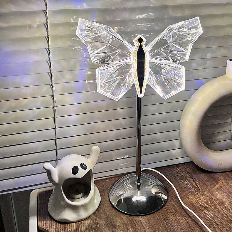 Butterfly Acrylic Shape Table Lamp