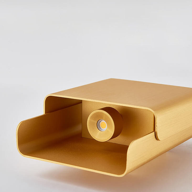 Rectangular Double-headed Aluminum COB Wall Lamp