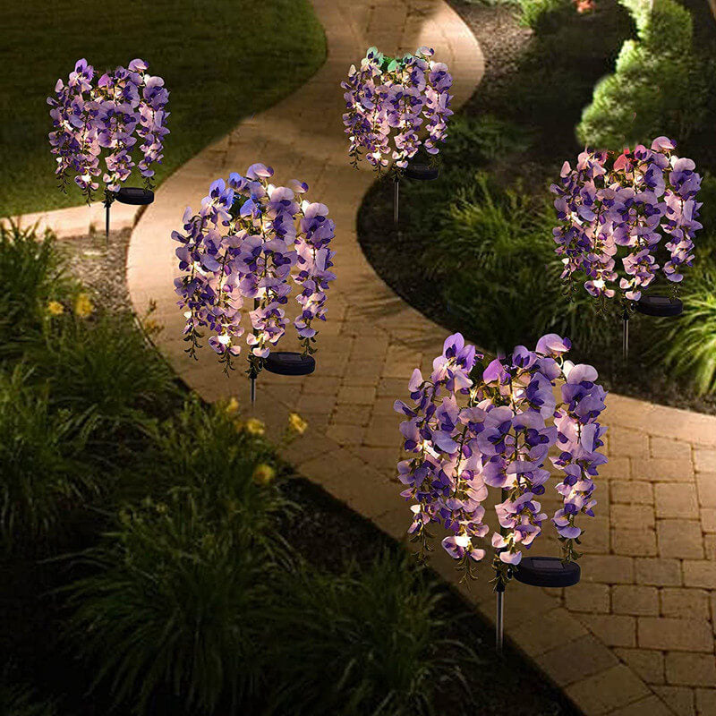 Simulation Wisteria Lawn Decorative Outdoor Light