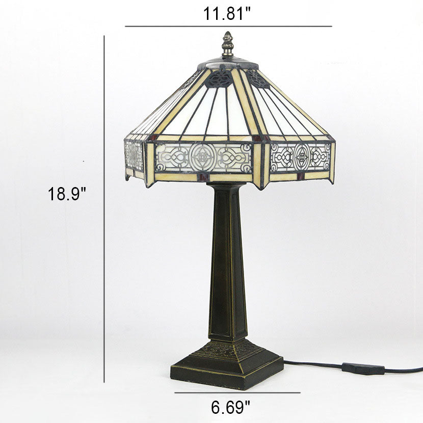 Alloy Glass Table Lamp
