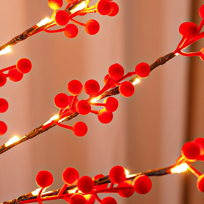 Holiday Decor Birch Tree Floor Lamp