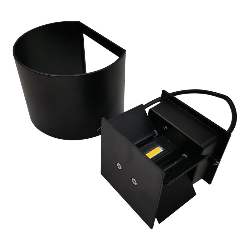 Intelligent Cylindrical APP Dimming Wall Lamp