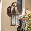 Aluminum Glass Conical Prism Outdoor Light