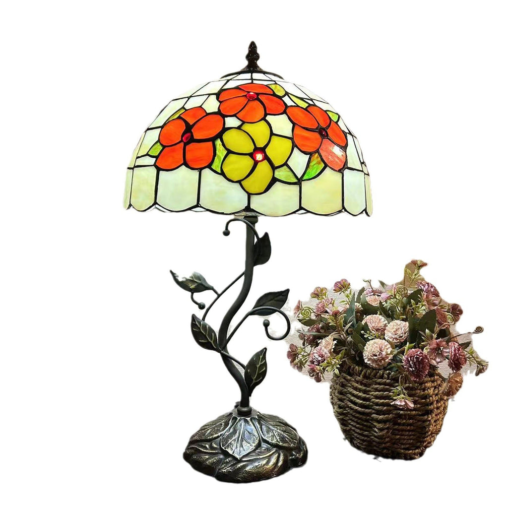 Resin Glass Dome Conic Table Lamp