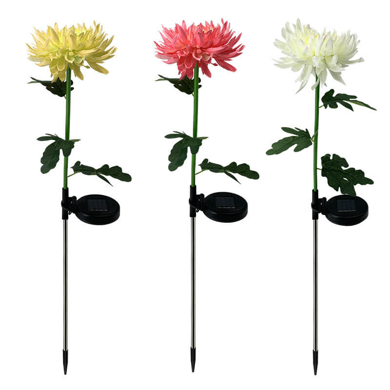 Simulation Chrysanthemum Decorative Lawn Outdoor Light