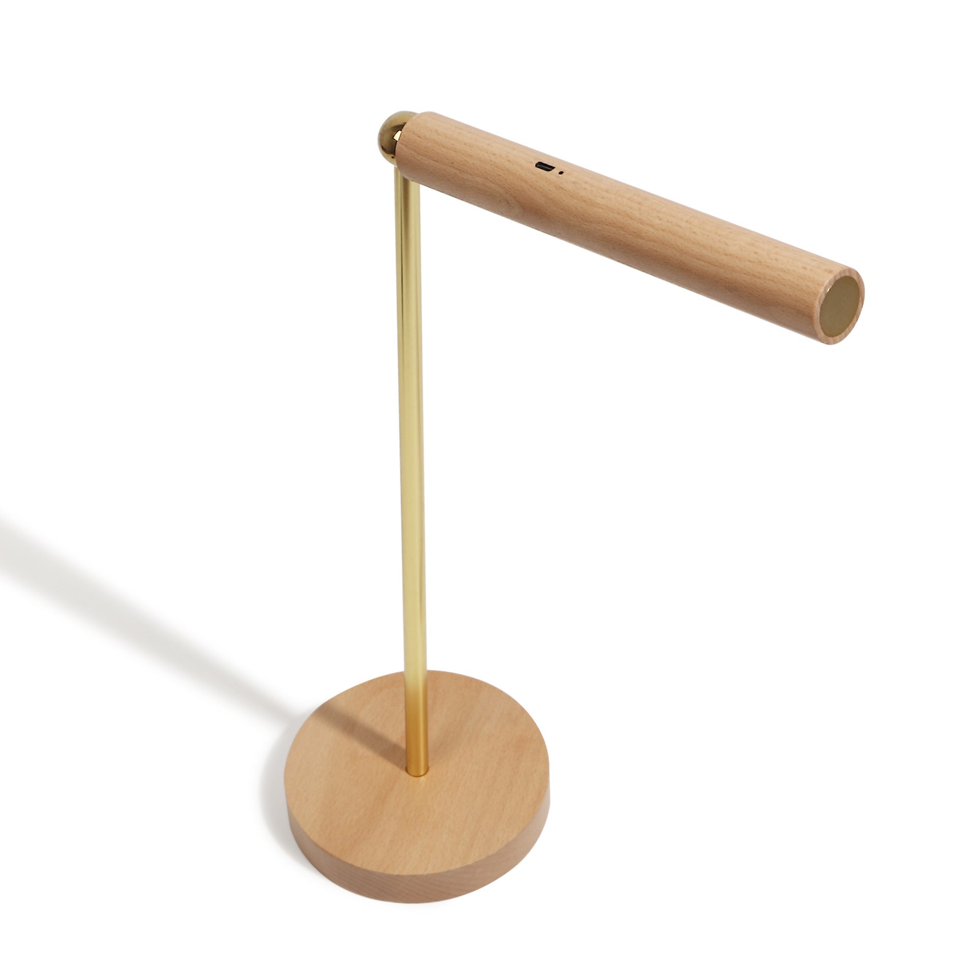 Magnetic Wooden Stick Foldable Table Lamp