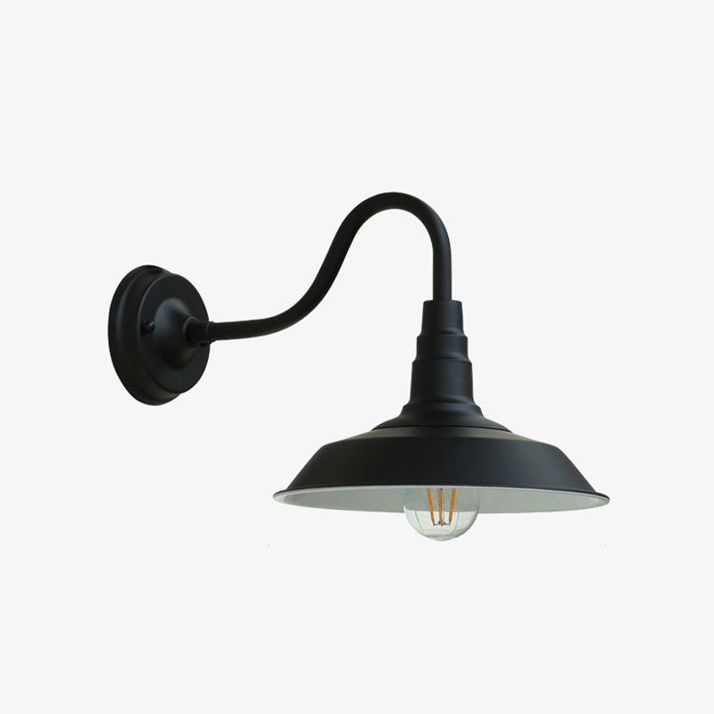 Iron Round Dining Room Wall Lamp