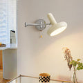 Retractable Swing Arm Iron Wall Lamp