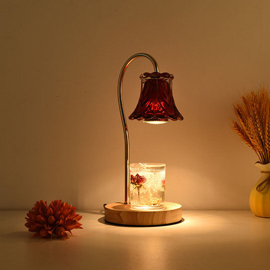 Classical Bellflower Melting Wax Table Lamp