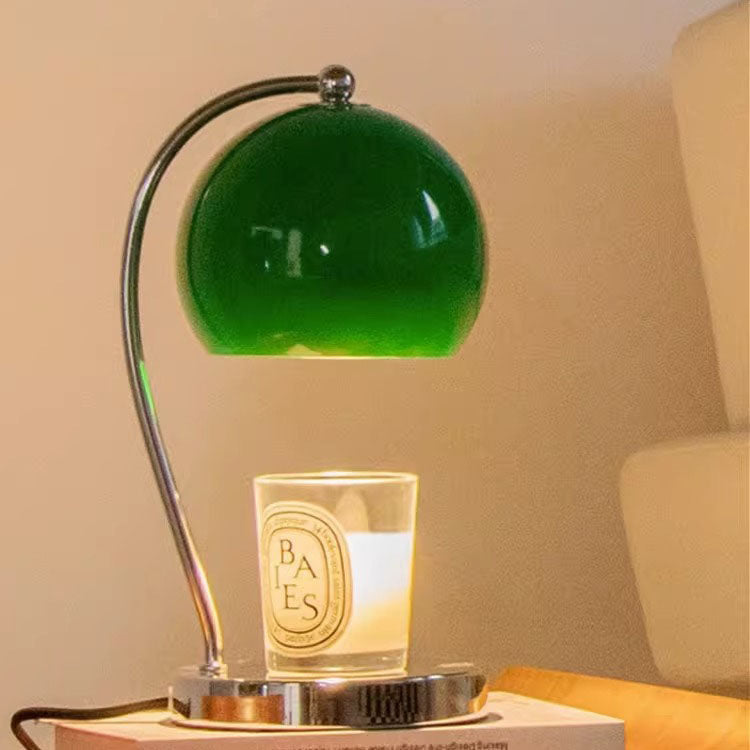 Iron Stainless Steel Round Table Lamp