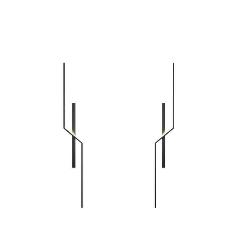 Geometry Lines Aluminum Iron Wall Lamp