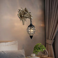 Dragon Crystal Iron Resin Wall Lamp