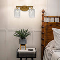 Particle Cup Shape Design 2-Light Wall Lamp