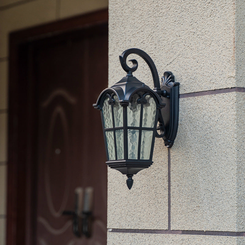 Quadrilateral Window Shape Aluminum Outdoor Light