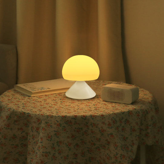 Intelligent Silicone Round Mushroom Table Lamp