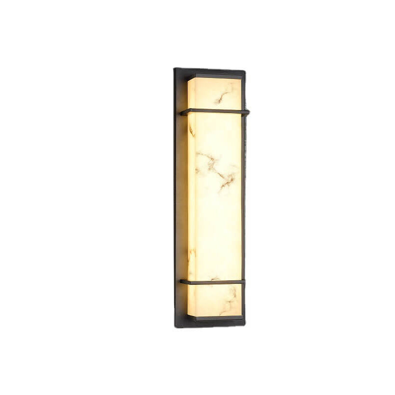 Imitation Marble Resin Lampshade Outdoor Light